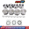 PISTONSet of Piston & Rings with Pin Kit for 1999-2007 CHRYSLER DODGE JEEP MITSUBISHI 4.7L Replace# 5012362AB, 5012362AC