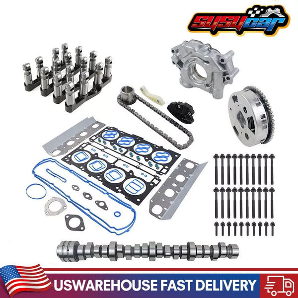 Camshaft KiMDS camshaft Lifters KIT 5.7 hemi cam and lifter kit for Chrysler 300 Dodge Ram 1500 5.7L Hemi 2009-2019