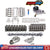 SUSUCAR E1840P Sloppy Stage 2 Camshaft Lifters timing chain Kit For Chevy Silverado 1500 LS LS1 .585"