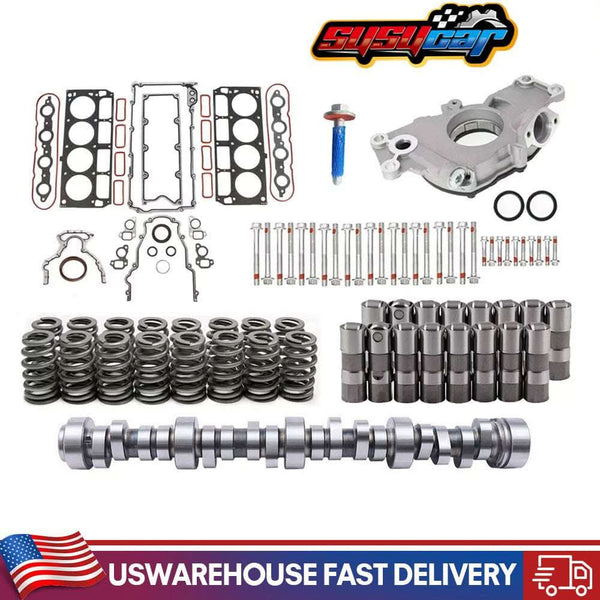 SUSUCAR E1840P Sloppy Stage 2 Camshaft Lifters Kit Lifters For Chevrolet GMC LS1 4.8 5.3 5.7 6.0 6.2 LS