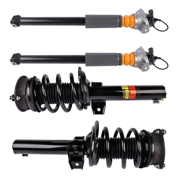 Shock & Struts4PCS Front & Rear Shock Coil Spring w/Magnetic Shock 2015-2022 Audi A3 S3 RS3 8V