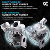TurbosTwin Turbocharger Left Right kit Fit For 2017-2019 Ford F150 2.7L Turbo OE# JT4E-6K682-AB + FL3Z6K682E