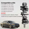 CrankshaftCrankshaft with Main Rod Bearing Set for 2011-2016 Hyundai Santa Fe Kia Sorento 3.3L
