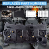 Valve CoversEngine Valve Cover with Gasket Bolts & Oil Cap Compatible with 2007-2012 for Nissan Altima Sentra SE-R 2.5L Replace# 13264-JA00A 13270-JA00A