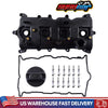 Valve CoversEngine Valve Cover with Gasket Bolts & Oil Cap Compatible with 2007-2012 for Nissan Altima Sentra SE-R 2.5L Replace# 13264-JA00A 13270-JA00A