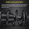 Rubber Dust-proof Boot for Front&Rear Magnetic Ride Air Shock Struts Assembly, protects absorber tube from dust and debris.