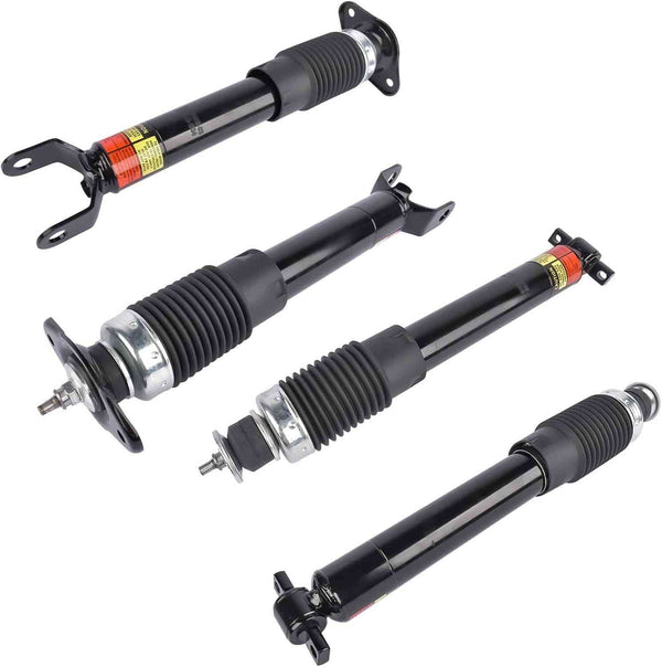 SUSUCAR 4PCS Front+Rear Shock Absorber Strut Assembly w/Magnetic Ride Suspension for Cadillac XLR 2004-2009, for Corvette C5 C6