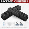 New Black Aluminum Tall Valve Covers for Chevy SBC 1958-1986 283 302 305 327 350 383 400