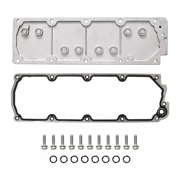 LS Gen 4 NON-AFM DOD Valley Cover Block Off Plate for Chevy Silverado GM 5.3L 6.0L 6.2L Replace#12598832