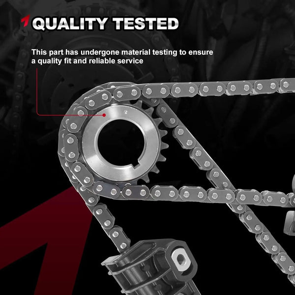 5.4L Engin Timing Chain Kit with Oil Pump & Water Pump for Ford F-150 F-250 Expedition 5.4L 2004-2008