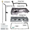 Performance Aluminum Oil Pan Kit for Chevrolet GM LS1 LS3 LSA LSX 5.0L 5.3L 5.4L 5.7L 1955-1987 Replacement 19212593