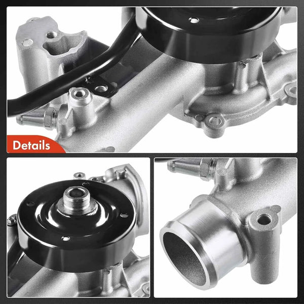Water PumpWater Pump W/ Gasket For Dodge RAM 3500 2500 1500 Chrysler 5.7L V8