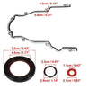 SUSUCAR Sloppy Stage 2 LS Cam Kit w/ Lifters, Springs & 7.400 Pushrods for 4.8 5.3 6.0 GM LS Engines
