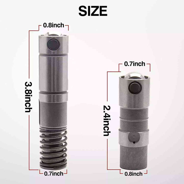 16 Pcs Hydraulic Roller Lifters for 2007-2012 Chevy GMC Cadillac Buick 4.8L 5.3L 6.0L 6.2L AFM Roller Valve Lifters
