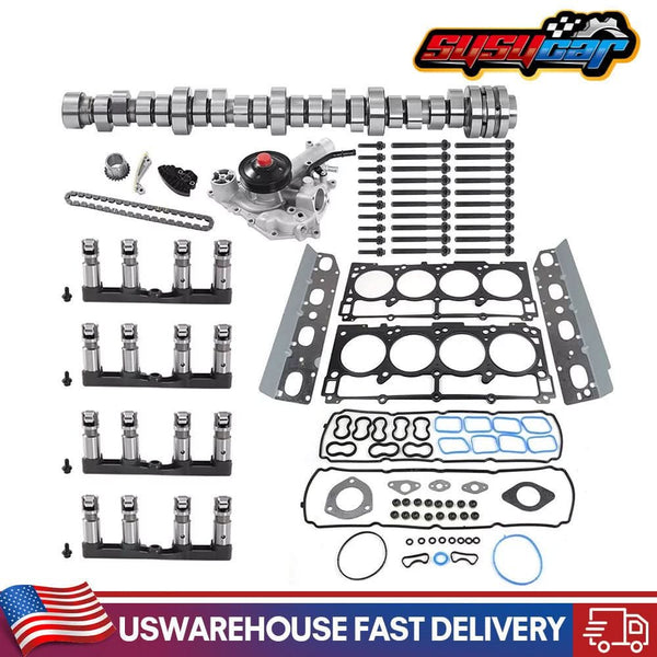 For Dodge Ram 1500 5.7 hemi engine MDS lifters andcamshaft water pump Kit 2009-2019
