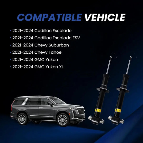 Shock & Struts2× Front Shock Absorbers Magnetic For Cadillac Escalade GMC Yukon Tahoe 2021-2024