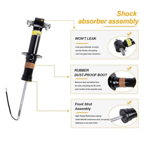 Shock & Struts2 PCS Front Strut Shock Absorber w/Magnetic for 2015-2020 Cadillac Escalade Chevy Suburban Tahoe Silverado GMC Yukon XL