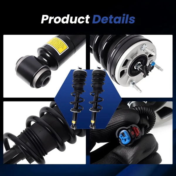 Shock & StrutsPair Rear Shock Strut Assys w/Magnetic Fit Chevrolet Suburban Tahoe Escalade Suburban Yukon 2021-2025
