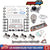 5.3 AFM/DOD Disable Camshaft Lifters Kit Head Gasket for Chevy GM Silverado 1500 Buick 2007-2013