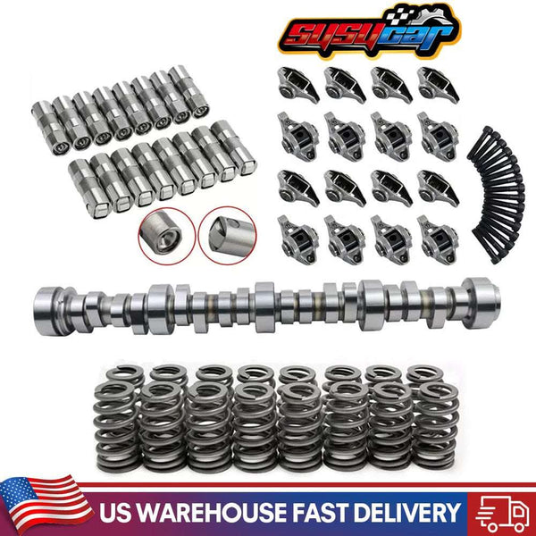 Camshaft KitE1840P Sloppy Stage 2 Cam Camshaft Lifters Springs Kit for Chevy GMC LS LS1 .585"