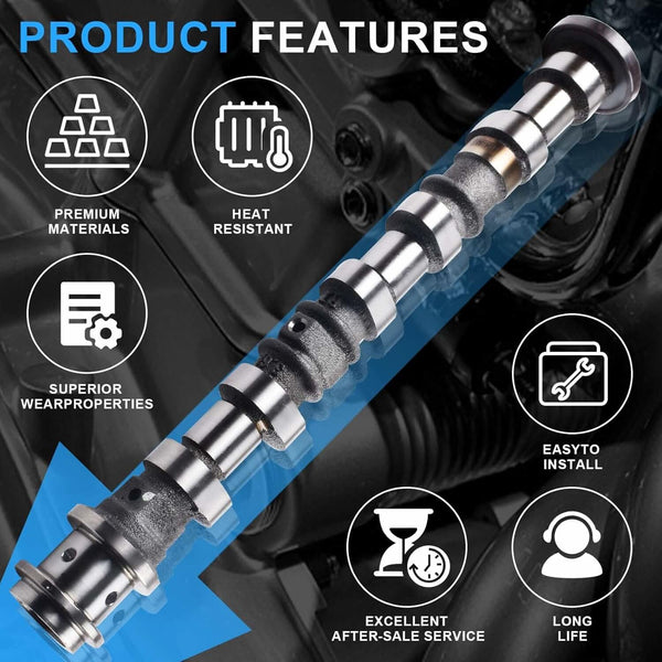 Engine Camshaft for Jeep 2011-2016 Dodge for Chrysler Ram 3.6L V6 Right Side Intake Camshaft 5184380AG,5184380AE