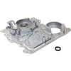 Timing CoverEngine Timing Chain Cover w/ Oil Pump for Chevy Colorado Buick Hummer 2002-2012 Replacement 12628565, 12601932