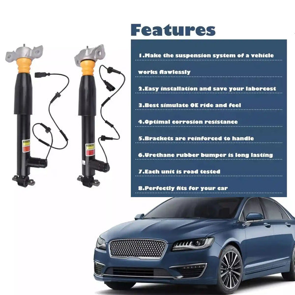 Shock & StrutsFor Full Set Lincoln MKZ Front Rear Shock Struts Assys Electric GAS DOHC 2.0L 3.0L 3.7L 2013-2020