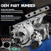 TurbosTurbo Turbocharger for Audi A3 2.0L Volkswagen Eos Volkswagen GTI Jetta Passat Replace# 53039700105