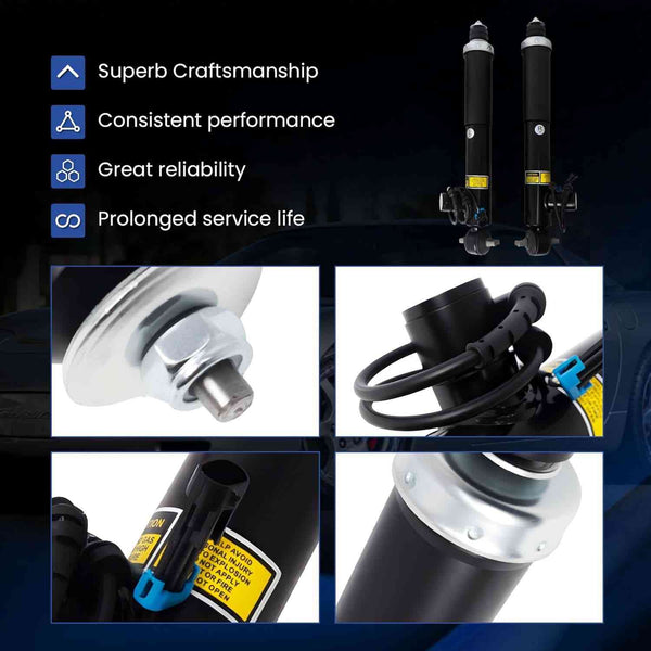 Shock & StrutsPair Front Shock Absorber Struts w/ Adaptive for 1997–2002 Chevy Corvette C5 – Replace 22064825 22064826 22064812 22064813