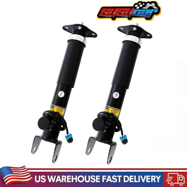 SUSUCAR Pair Rear Shocks Absorbers Struts w/Adaptive Fits for Chevy Corvette C5 1997-2002 22064827 22064828
