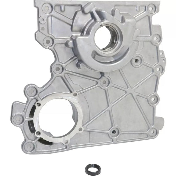 Timing CoverEngine Timing Chain Cover w/ Oil Pump for Chevy Colorado Buick Hummer 2002-2012 Replacement 12628565, 12601932