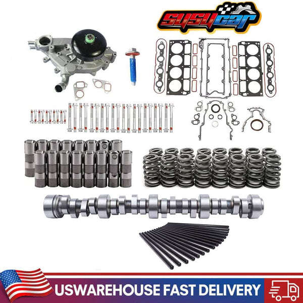 SUSUCAR Sloppy Mechanics Stage 2 Cam Kit – Lifters & Valve Springs for Chevrolet GMC LS1 LS Truck Engines