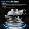 TurbosTurbo Turbocharger Compatible for Ford F250 F350 F450 F550 Excursion 6.0L V8 Diesel V110 Engine 2003-2004