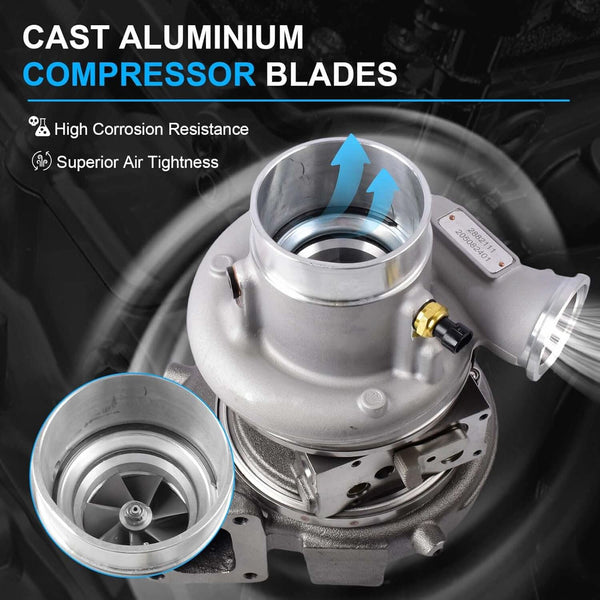 TurbosTurbocharger For Holset Cummins Various ISX15 ISX QSX Series Engine 2005-2015 HE400VG HE451VE