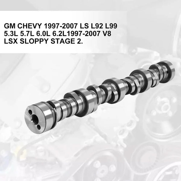 SUSUCAR For Chevy Silverado GMC 4.8L 5.3L LS LS1 E1840P Sloppy Stage 2 Cam .585" Camshaft Lifters Kit